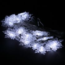 Artikel LED Girlande Schneeflocken Außen Kaltweiß 24 LED 460cm