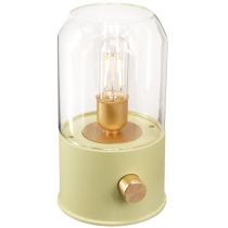 Artikel LED Tischlampe Retro Tischleuchte Warmweiß Grün H19,5cm