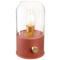 Artikel LED Tischlampe Retro LED Leuchte Warmweiß Braun H19,5cm