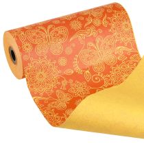 Artikel Manschettenpapier Orange Gelb Summertime 25cm 100m