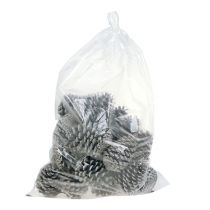 Artikel Maritima Zapfen 10cm - 14cm weißgewaschen 25 St