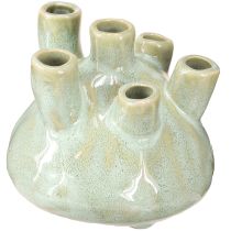Artikel Maritime Deko Vase Korallen Optik Hellgrün Ø11,5cm H10cm
