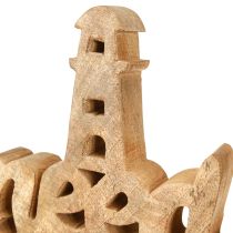 Artikel Maritime Holzdeko „I need vitamin sea“ Mangoholz 27×33cm