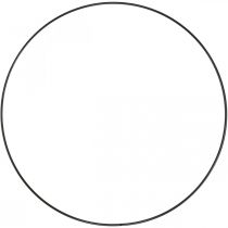 Artikel Metallring Dekoring Scandi Ring Deko Loop Schwarz Ø40cm 4 St