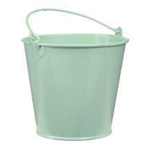 Artikel Mini Eimer Deko Ostern to Go Orange Mint Gelb 8×7cm 6 St