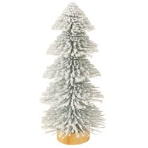 Artikel Mini Weihnachtsbaum beleuchtet LED Tanne mit Schnee 28cm
