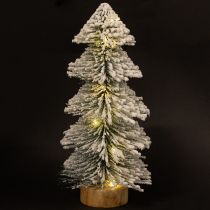 Artikel Mini Weihnachtsbaum beleuchtet LED Tanne mit Schnee 28cm