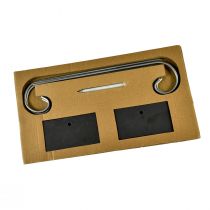 Artikel Natürliche Schieferplatten Stecker Pflanzenschilder Schwarz 25cm