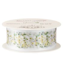 Artikel Organzaband Hochzeit Deko Band „Love“ Weiß 40mm 15m