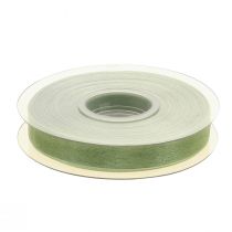 Artikel Organzaband Grün Geschenkband Band Webkante Lindgrün 15mm 50m