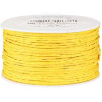 Artikel Papierkordel Draht umwickelt Ø2mm 100m Gelb