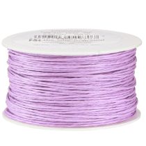 Artikel Papierkordel Draht umwickelt Ø2mm 100m Lavendel