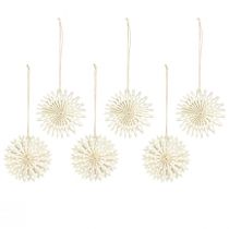 Artikel Papierstern Weiß Stern zum Hängen Baumschmuck Ø10cm 6 St