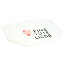 Artikel Geschenktüte "Eine Tüte Liebe" H24cm