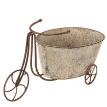 Artikel Pflanzfahrrad Blumentopf Fahrrad Rost Grau 34×16×18cm
