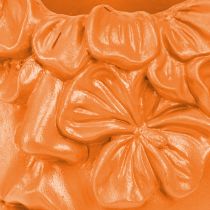 Artikel Pflanzkopf Übertopf Büste Pflanztopf Orange 13,5×13×14cm