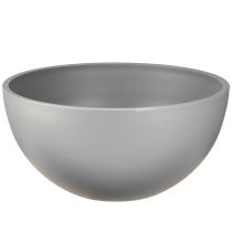 Artikel Pflanzkübel Kunststoff Blumenschale Grau Ø25cm H12cm