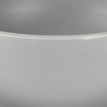 Artikel Pflanzkübel Kunststoff Blumenschale Grau Ø25cm H12cm