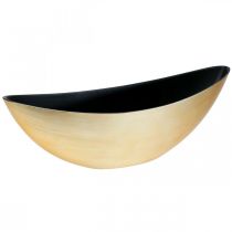 Artikel Pflanzschale Oval Dekoschale Jardiniere Gold 39×12×13cm