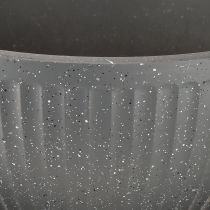 Artikel Pflanzschale Schale Kunststoff Anthrazit Ø35cm H16,5cm