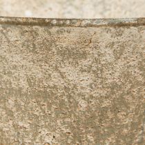 Artikel Pokalvase Metall Antik Deko Vase Fuß Ø16,5cm H24cm