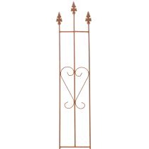 Artikel Garten Rankgitter Dekorative Herzform Pflanzenrankhilfe für Kletterpflanzen 98cm
