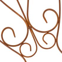 Artikel Rankgitter Garten Metall dekoratives Pflanzengitter Rankhilfe für Kletterpflanzen 93cm