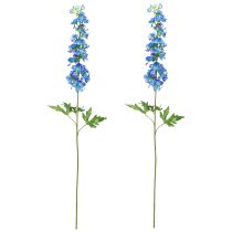 Artikel Rittersporn Künstlich in Blau Gartenblume L88cm 2St