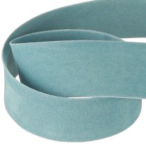 Artikel Samtband Blau Schmuckband Band Hellblau 25mm 7m