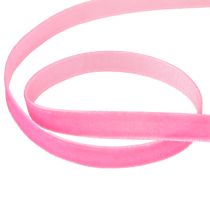 Artikel Samtband Dekoband Geschenkband Samt Rosa 10mm 20m