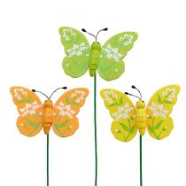 Artikel Schmetterling bunt sort. 6cm L25cm 15 St