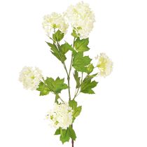 Artikel Schneeball Künstlich Viburnum Zweig Weiße Blüten L90cm
