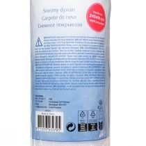 Artikel Schneedecke Deko Schnee in Weiß Winterdeko 240×90cm