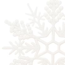 Artikel Schneeflocke Deko zum Hängen Winterdeko Weiß 30cm 3 St
