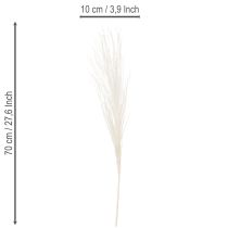 Artikel Trockenblumen Silbergras Elegante natürliche Dekoration für Zuhause und Büro 70cm 10St