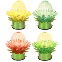 Artikel Solar Blume LED Solarleuchte zum Hängen Ø11,5cm 4St