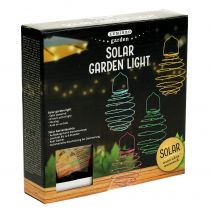 Artikel Solar Gartenleuchte Türkis 22cm mit 25LEDs Warmweiß