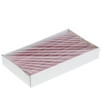 Artikel Stabkerzen durchgefärbt Altrosa 34mm x 300mm 4 St