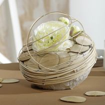 Artikel Steckschaum Kugel Steckmasse Ball Grau Ø12cm 6 St