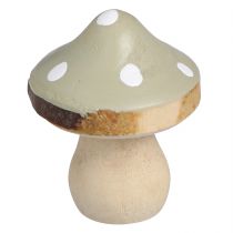 Artikel Streudeko Holz Mini Pilze Deko Fliegenpilze Grün Ø2,5cm 24 St