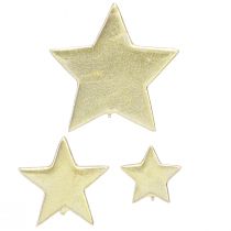 Artikel Streudeko Sterne Deko Gold Ø3/5/7cm  – 2. Wahl – 44 St