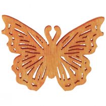 Artikel Streudeko Schmetterling Holz Tischdeko Frühling 4×3cm 72 St