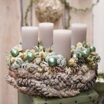 Artikel Strobus Zapfen 15cm - 20cm weißgewaschen 50 St