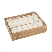 Artikel Stumpenkerzen Weiß Adventskerzen klein Kerzen 60/40mm 24 St