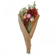 Artikel Trockenblumenstrauß Strauß Wiesenblumen Rot H50cm 150g
