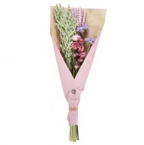 Artikel Trockenblumenstrauß Strohblumen Strandflieder Rosa 58cm
