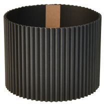 Artikel Übertopf Papier Blumentopf Schwarz Ø19cm H14cm 3 St