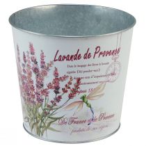 Artikel Übertopf Metall Blumentopf Lavendel Ø24cm H21cm