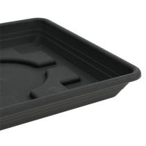 Artikel Untersetzer Lara eckig 29cm x 29cm Anthrazit 1 St