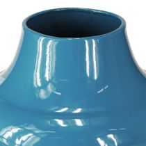 Artikel Vase Wohnaccessoire mit wellenförmiger Oberfläche für modernes Ambiente 23cm